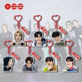 BTS 防弹少年团 亚克力钥匙扣 田柾国金泰亨闵玧其高清人形钥匙扣