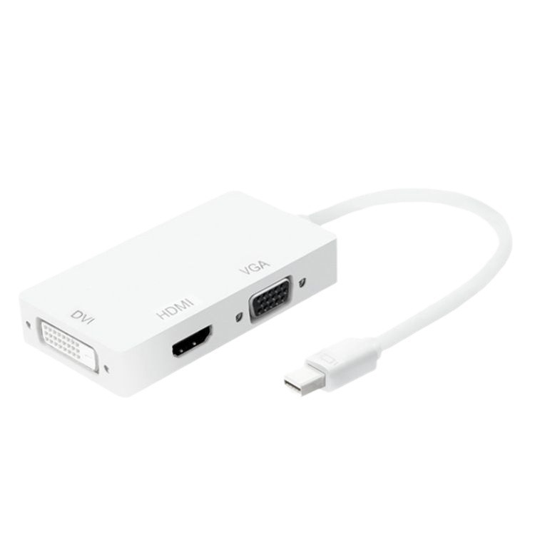 三合一変換器標準DPはhdmi/vga/dviプロジェクターのディスプレイインターフェースmacbookpro/aに変換します。|undefined