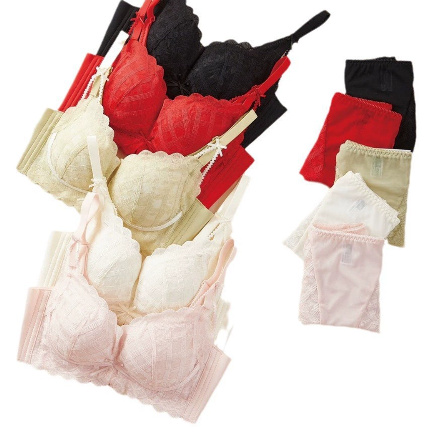 Wireless bra, comfortable breathable push up bra, lace underwear