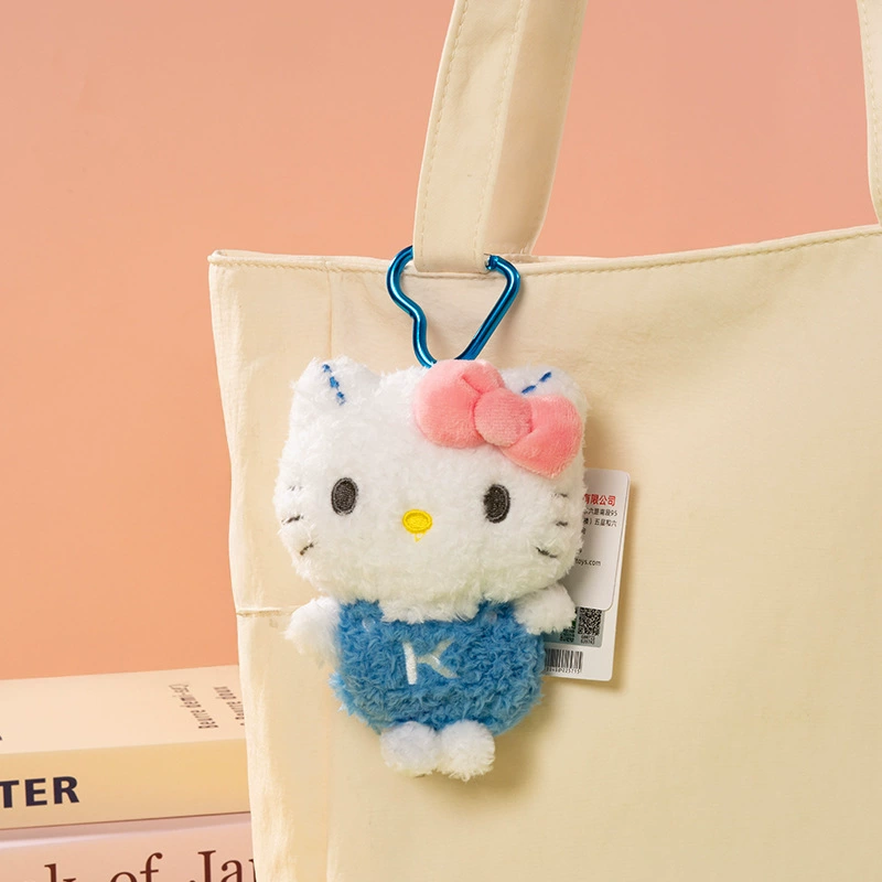 Подвеска-брелок Plush Sanrio Hello Kitty, оригинал с противо-поддельной меткой для рюкзака