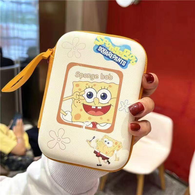 CCD 充電器デジタル収納袋ヘッドフォンデータケーブルかわいい漫画カメラポータブル整理ボックスハードドライブバッグハード|undefined
