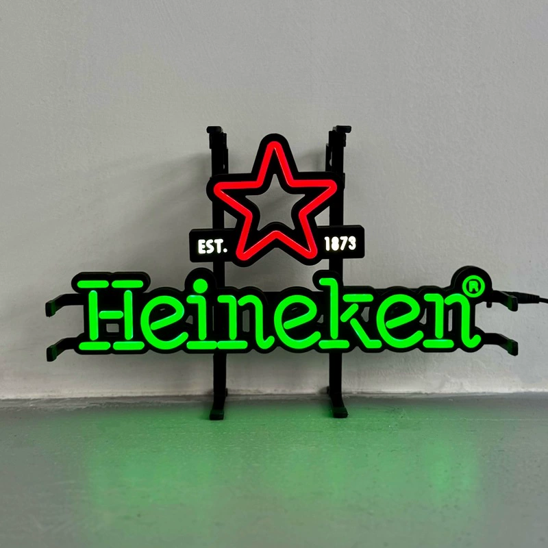 Барная полка, неоновый свет, пиво, день рождения, светодиодный атмосферный свет, светящаяся вывеска, рекламный свет для электронной коммерции