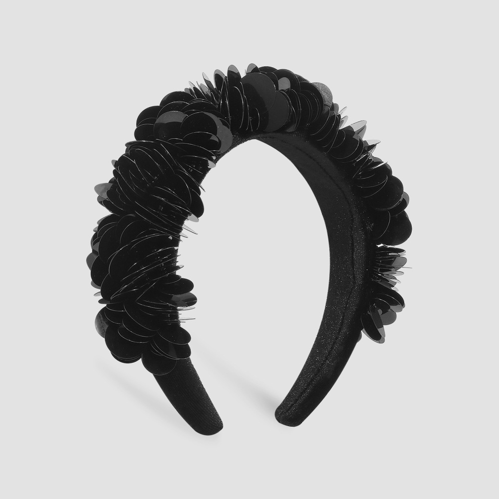 European And American Style Hair Accessories Exaggerated Ethnic Style Sequined Headband Wholesale display picture 8