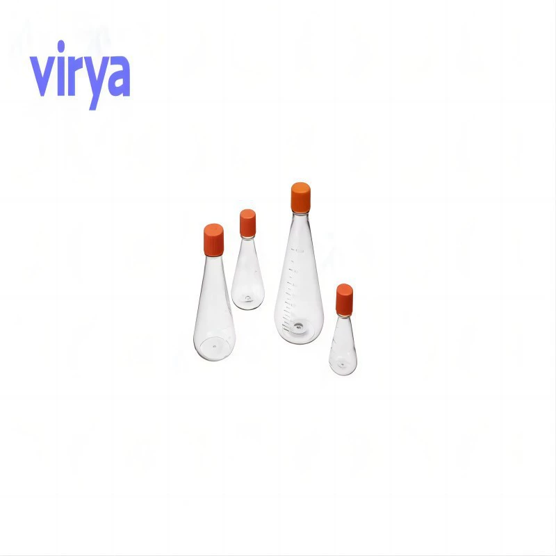 Треугольный шейкер virya 125 мл для клеточного биологии 3530109 Дышащие чехлы для тренировки клеток