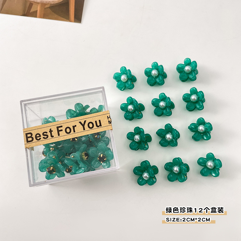 Lado flequillo clip horquilla Mini tamaño pequeño clip femenino frente trenzado pelo clip tocado verano princesa cabeza horquilla