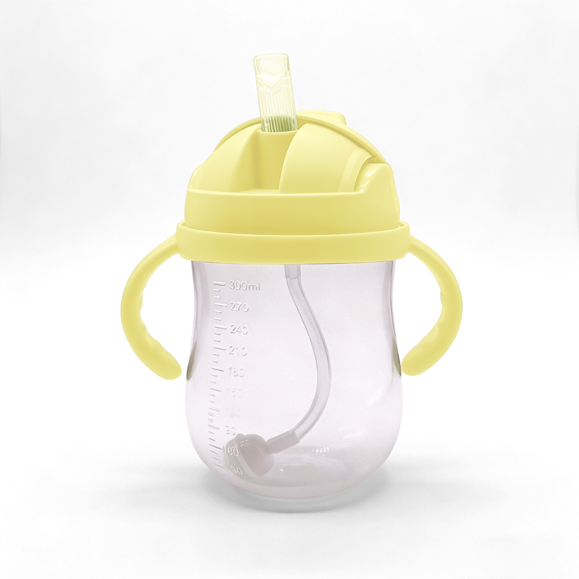 Aprender a beber taza PP amarillo 300ML(opp)