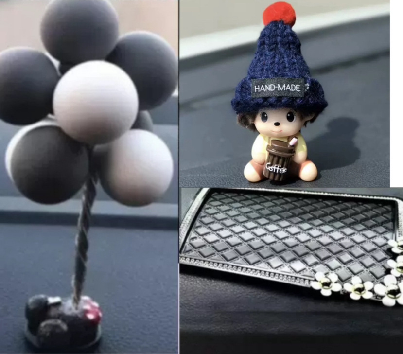 Adornos de coche con incrustaciones de diamantes Asiento de perfume de coche creativo Adornos de coche Suministros de coche Otras cerámicas Simple Beauty Night Si