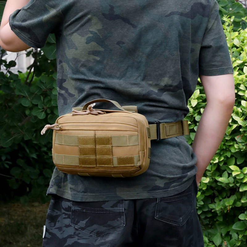Manufacturer Wholesale Multi-Functional Waist Bag Outdoor Sports Tactical Backpack Cycling Hiking Large Capacity Men's Crossbody Bag Manufacturer Wholesale Multi-Functional Waist Bag Outdoor Sports Tactical Backpack Cycling Hiking Large Capacity Men's Crossbody Bag
