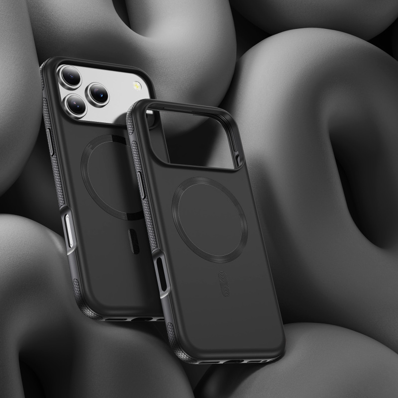 新款适用iPhone17Proamx手机壳支点壳CD纹磁吸苹果16E肤感保护套|undefined
