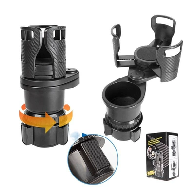 Car cup holder/beverage holder, holder for the center console