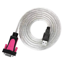 优亿联USB转RS232工业串口线 DB9针串口调试线 232COM转换器免驱