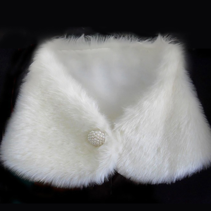 Grenzüberschreitender Wintermantel, dick gefüttert, langärmelig, weiß, Nachtclub, Damen, Prinzessinnen-Zeremonienkleid, Jacke, Braut, Hochzeit_voghion.com