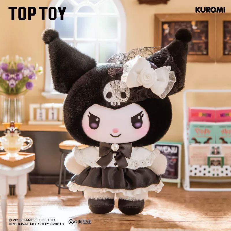 TOPTOY Подлинная серия Sanrio Sisters Outfit, плюшевые фигурки в боксах, трендовые предметы, куклы в подарок
