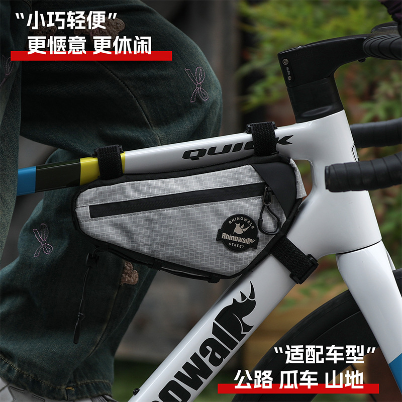 Rhinowalk Road Bike Triangle Bag Urban Cycling Multifunctional Bicycle Bag