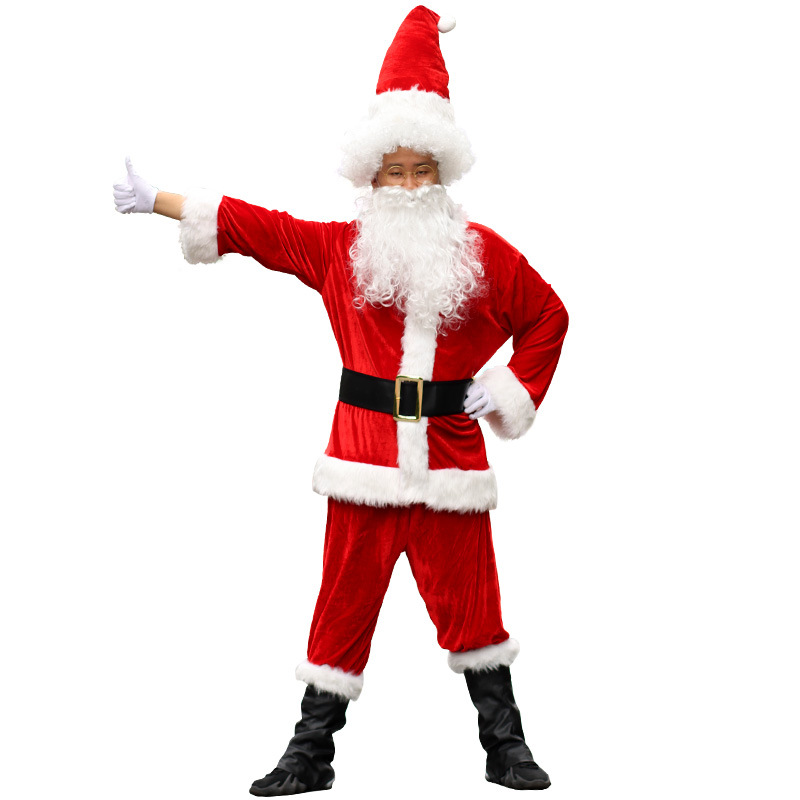 Santa Claus Clothing Party Performance Cross -border Hot Sale in…