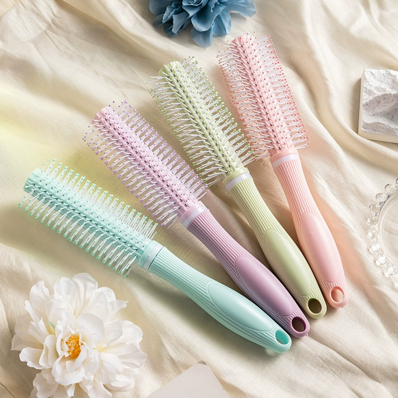 612 solid hair salon professional styling combing machine fluffy hair shop buckle female round cylindrical curls combed home