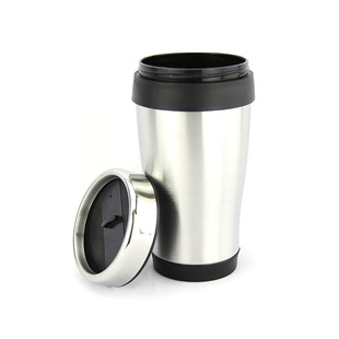 Inner plastic outer steel double-layer heat insulation Car Cup portable household stainless steel cup foreign trade Cup factory direct sales