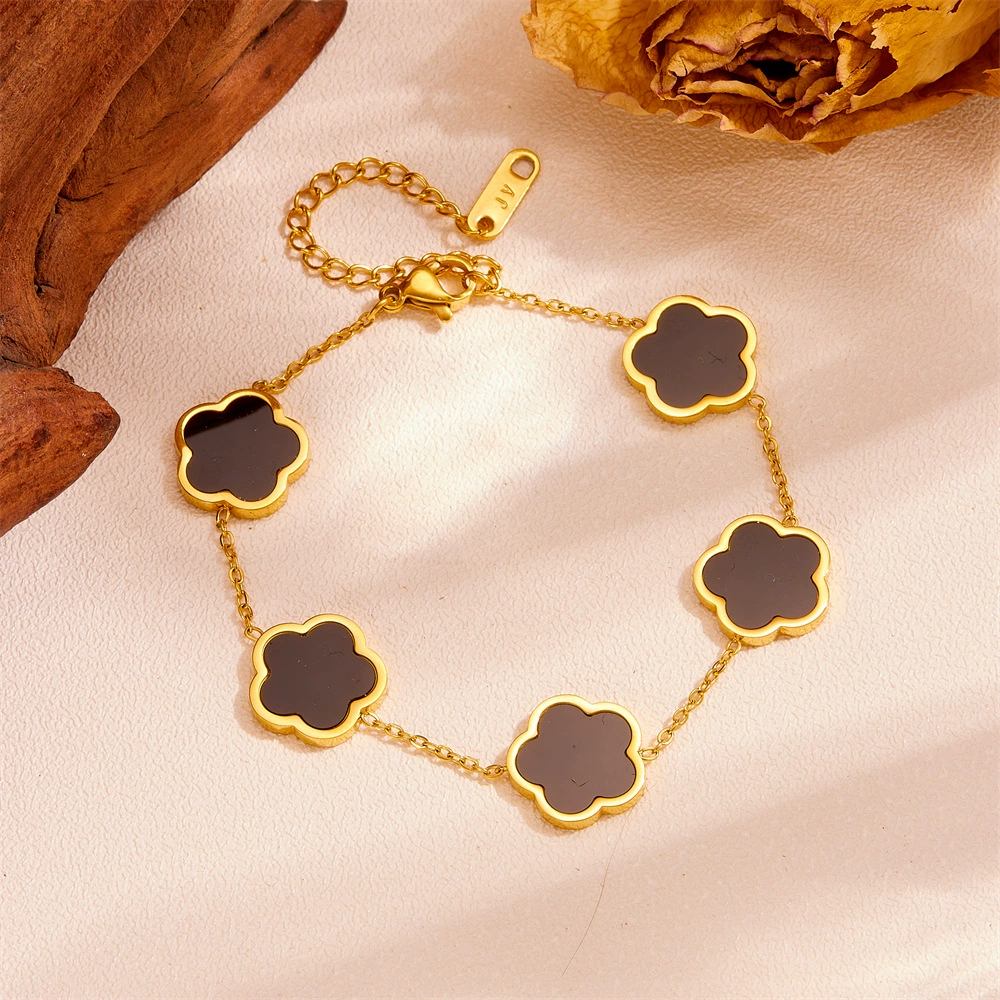 Серьги из нержавеющей стали, браслет, ожерелье, украшения, набор, (跨境贸易)