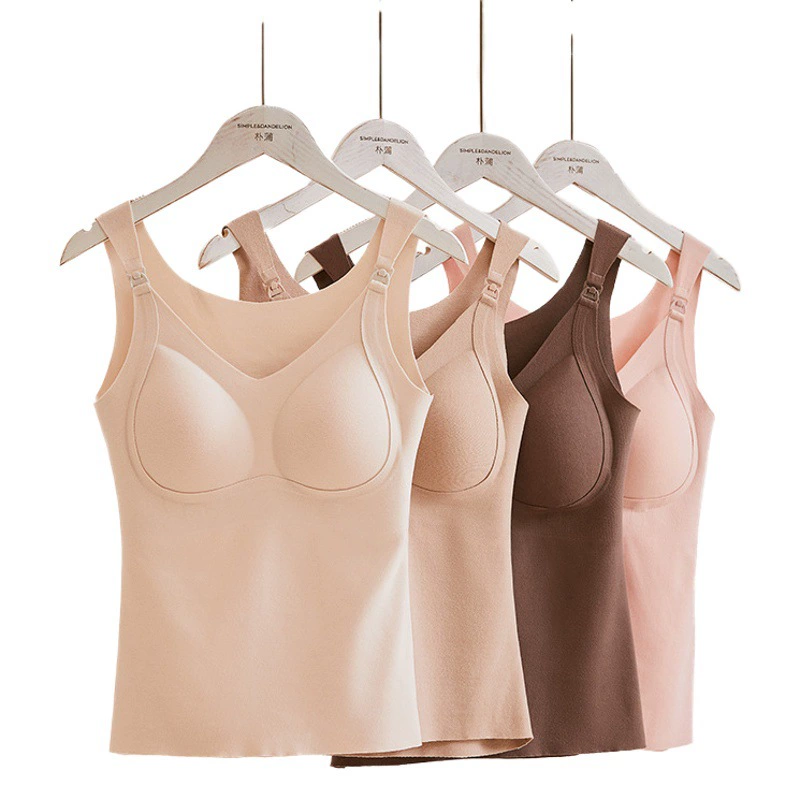 Нижнее Белье для беременных Камзол Бюстгальтер жилет для кормления нижнее белье для кормления осенне-зимнее утолщенное Нижнее Белье для беременных теплое нижнее Белье для беременных