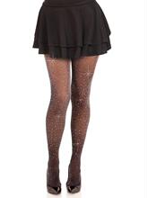 N 96816 Rhinestone Fishnet Hollow Stockings �������������