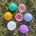 亚马逊热销硅胶水球夏季戏水打水仗快速注水重复使用软胶儿童玩具