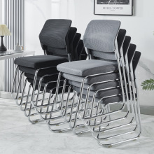 办公室会议室椅简约无扶手培训椅公司靠背椅职员电脑椅麻将椅