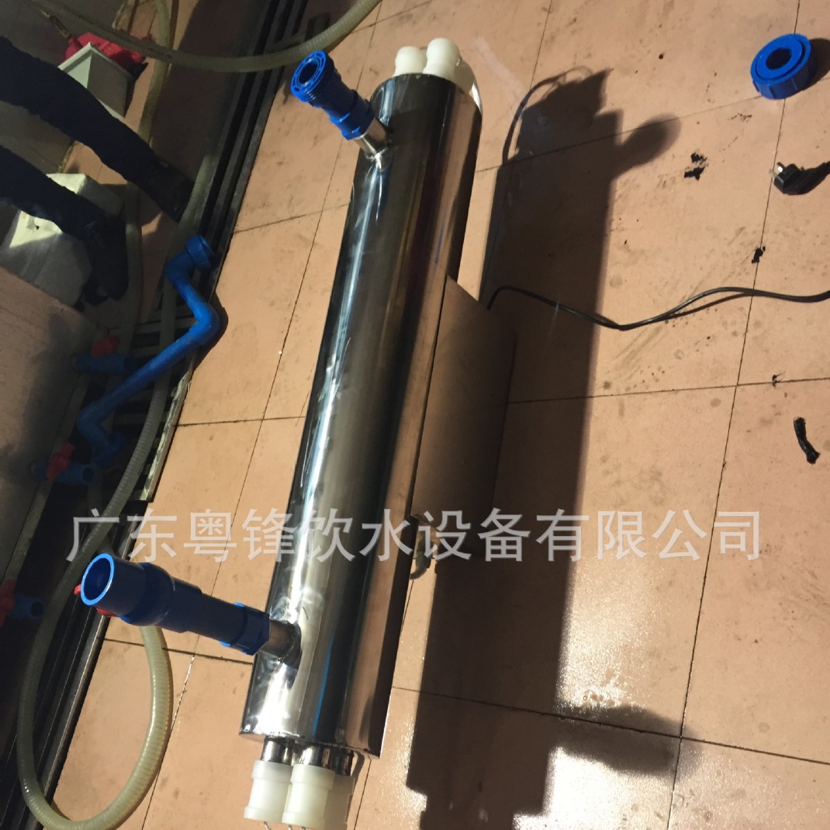 水处理用不锈钢UV紫外线杀菌器 水处理杀菌器 过流式紫外线杀菌器