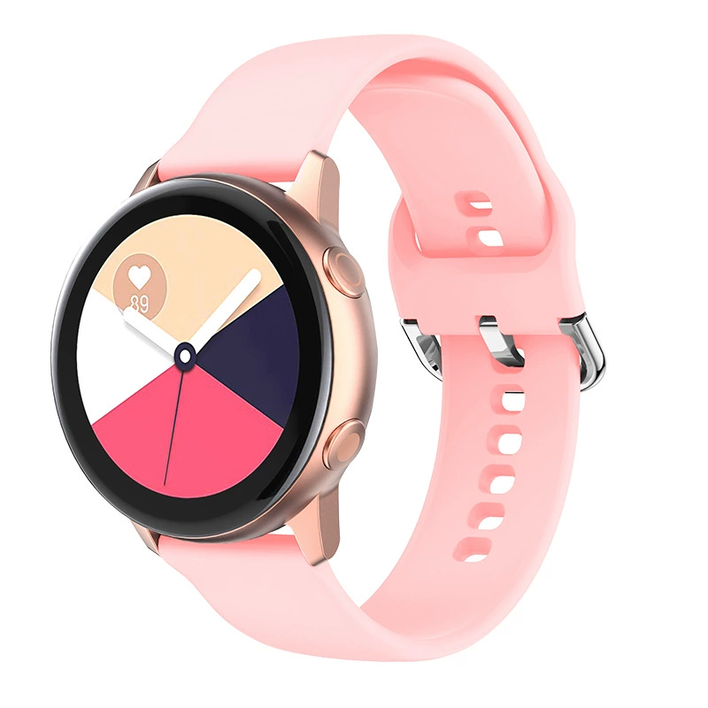 [Подходит для Samsung Galaxy Active2 силиконовый браслет Huawei Watch GT часовые браслеты 2022 мм размер]