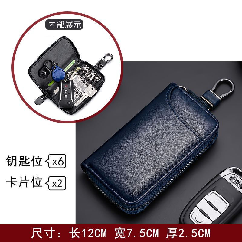 Azul zafiro con hebilla