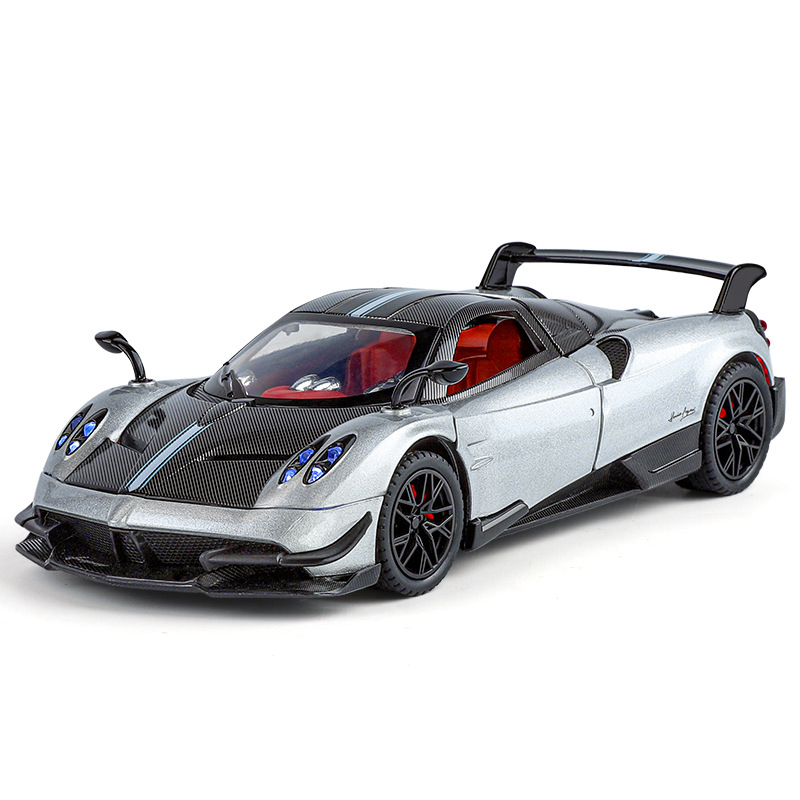 1 / 24 modelo de automóvil de aleación de Pagan Huaya simulación sonora y óptica coche deportivo juguete de moda para niños recomiendación transfronteriza