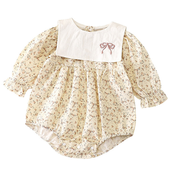 Summer children's cotton bodysuit