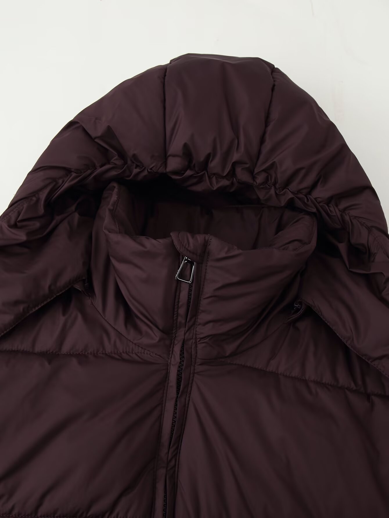Simple Versatile Loose-fitting Padded Coat With A Hood Simple Versatile Loose-fitting Padded Coat With A Hood