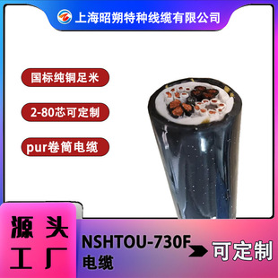 Shanghai Reel Cable Nshtou-730F Abrasion-Resistant, Tensile-Resistant, and Oil-Resistant Manufacturer, Special Cable with Pur Sheath