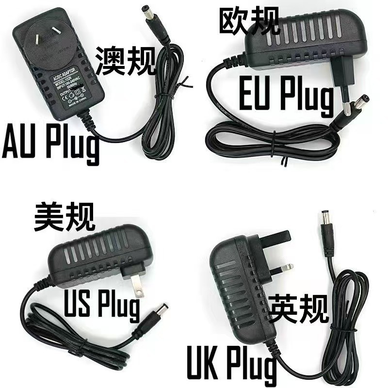 유럽, 미국, 영국, 호주 전원 코드로 교체 가능