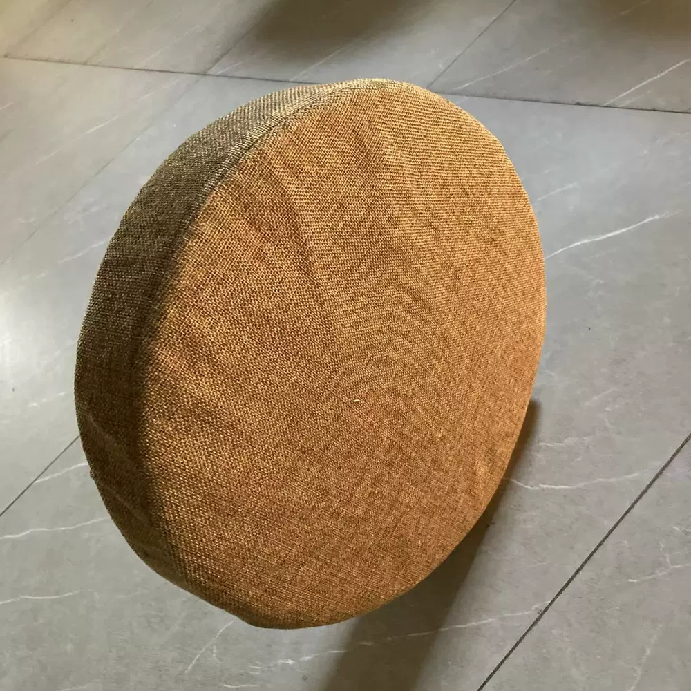 手工草编配套布套 纯涤棉带松紧带蒲团坐垫防尘布套  纯色飘窗垫