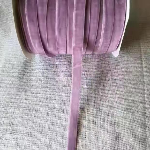 1cm unilateral cinta de terciopelo cinta de terciopelo multi-tamaño cinta de terciopelo ropa de tocado material de decoración