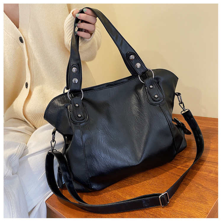 Classic Women's Shoulder Bag, Fashionable Large-Capacity Tote Bag, Daily Travel Crossbody Bag, Versatile Handbag