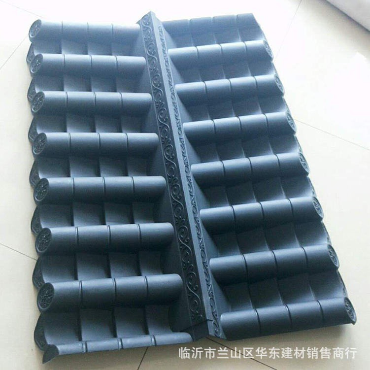 菏泽一体瓦塑料瓦巨野仿古瓦树脂瓦单县pvc瓦郓城仿古合成树脂瓦