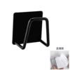 Sponge, black, adhesive