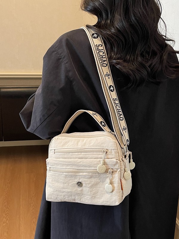 Tela de Oxford ligera a prueba de derramamientos bolso pequeño para mujeres 2025 nuevo ocio multicapa mochila de hombro