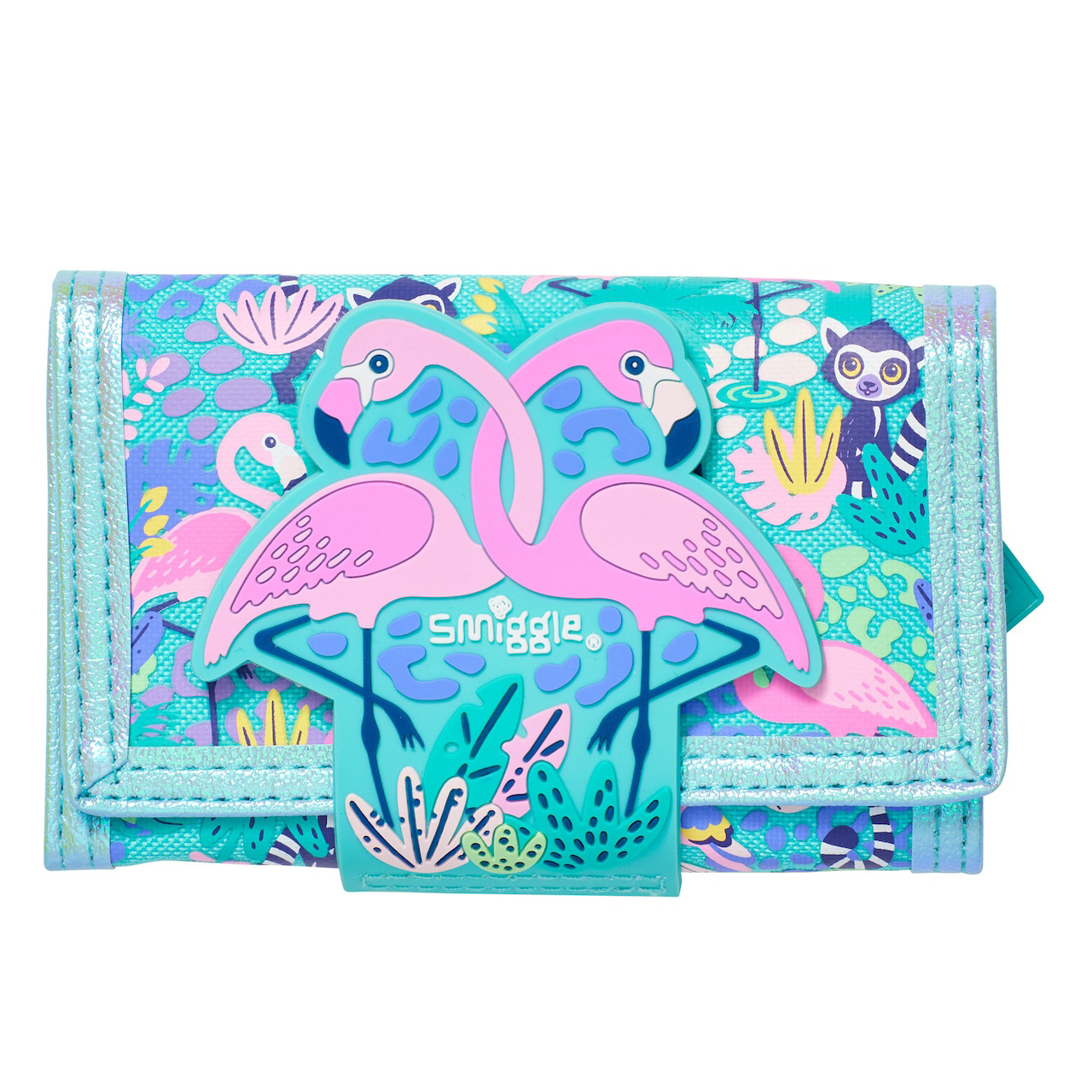 Australia smiggle estudiante titular de la tarjeta de la cartera de los niños plegable macho y hembra bus de dibujos animados titular de la tarjeta de regalo de cumpleaños