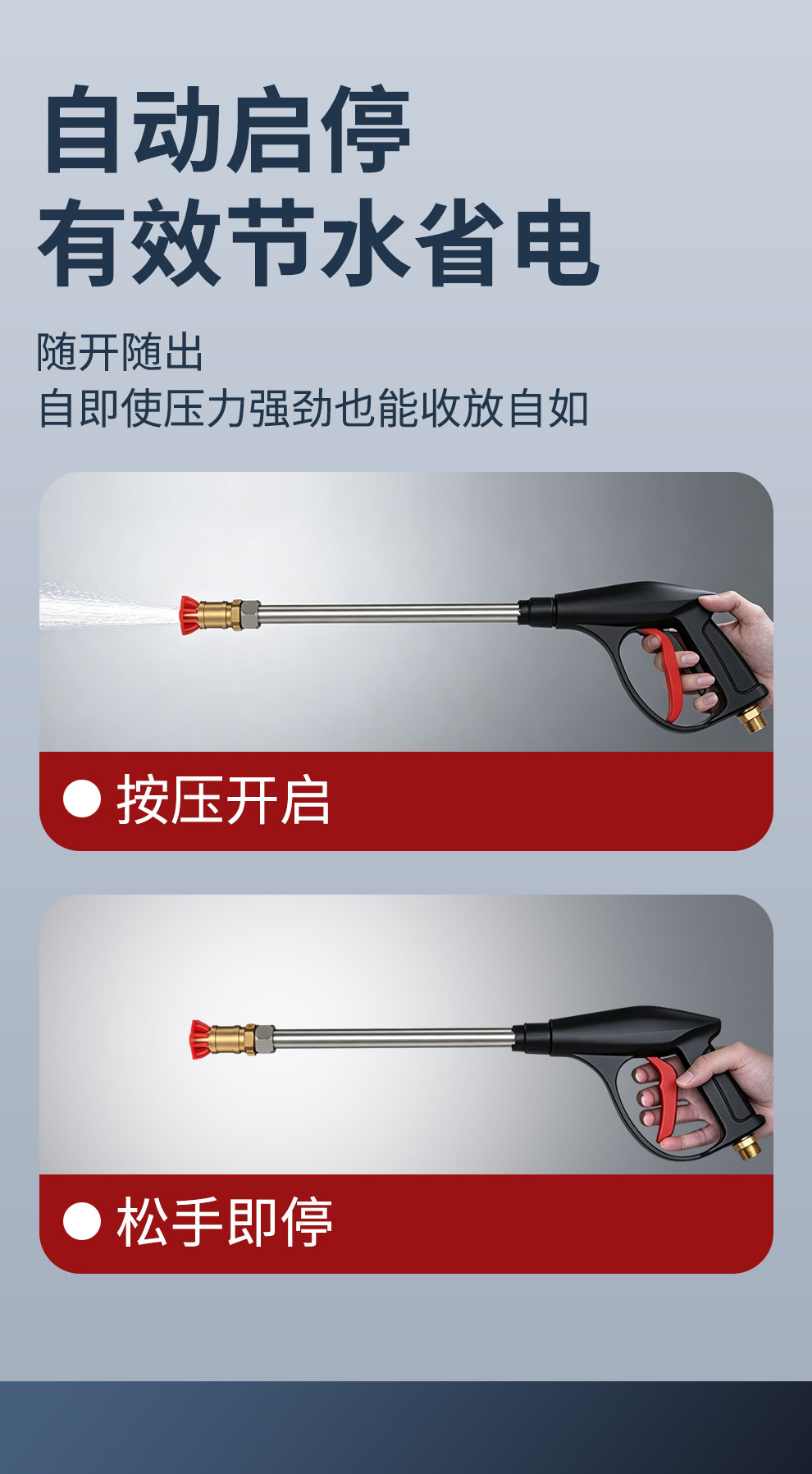 Source Manufacturer High-Power Portable Handheld Car Washing Machine 220V High-Pressure Household Car Washing High-Pressure Cleaning Machine