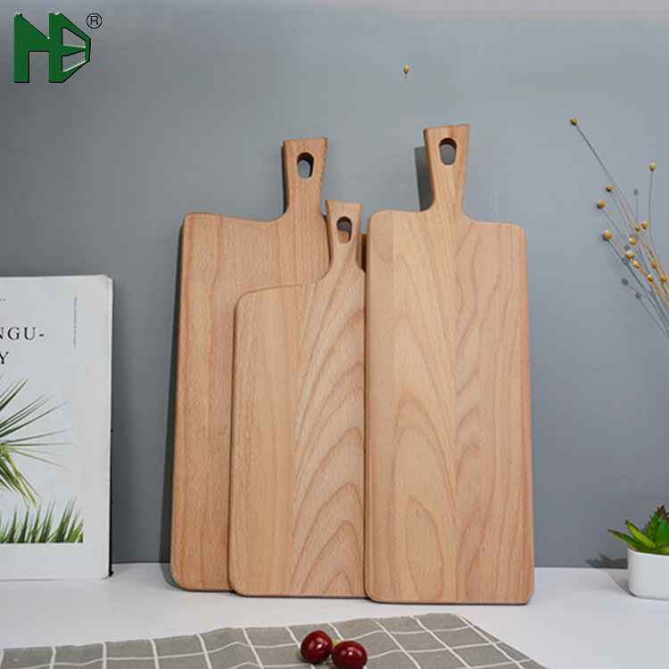 创意木质方形榉木托盘 定制水果盘 家用托盘早餐食物木托盘