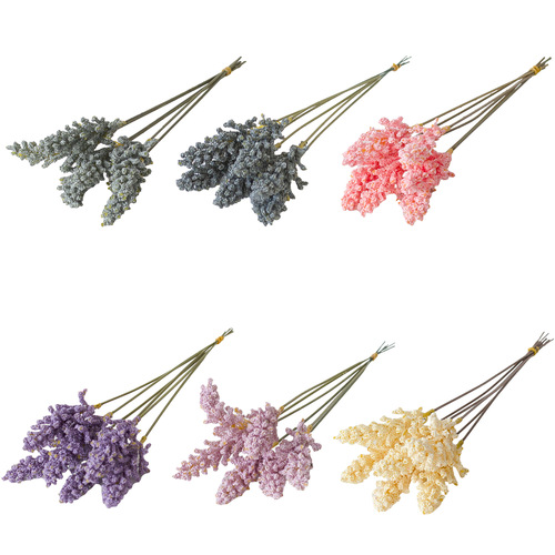Simulated reeds, fake grain ears, pastoral style home decoration furnishings, artificial flowers for wedding photography, simulated foam wheat ears