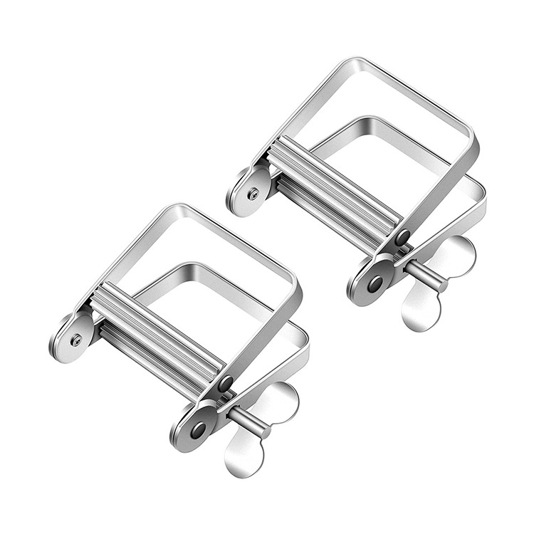 Hairdressing Metal Toothpaste Magic Hair Dye Hand Pigment Face Squeeze Tool Cream Squeezer Clip_voghion.com