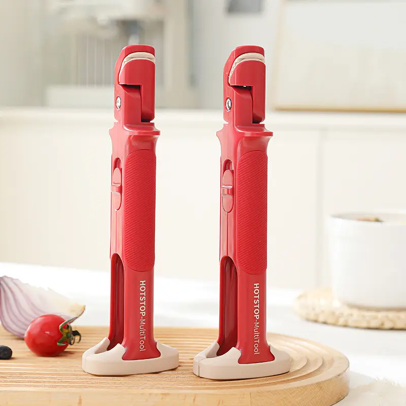 ✅ Anti-Scalding Bowl Clamp Kitchen Silicone Two-In-One Plate Clamp Bowl Dual-Purpose Anti-Slip Bowl Clamp Household Plate Holder