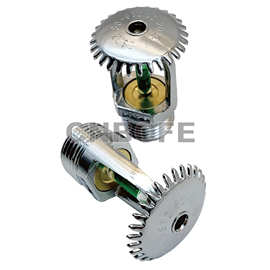 直销消防喷头141°C洒水喷头消防外贸喷头上喷下喷侧喷玻璃球闭式