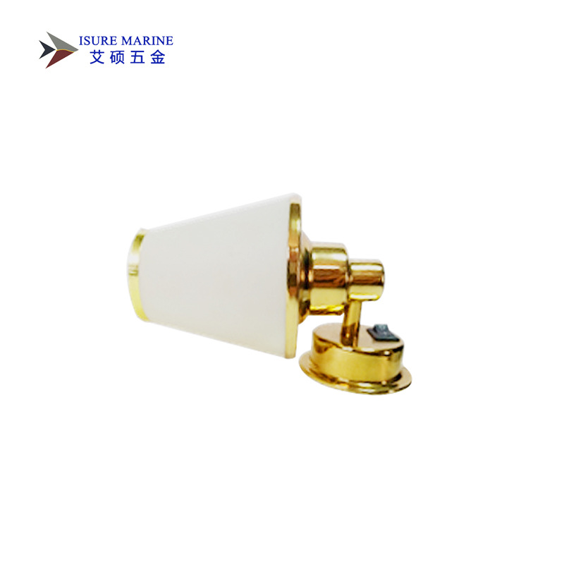房车游艇船用灯具配件  床头灯 小夜灯 可调节金色卧室灯