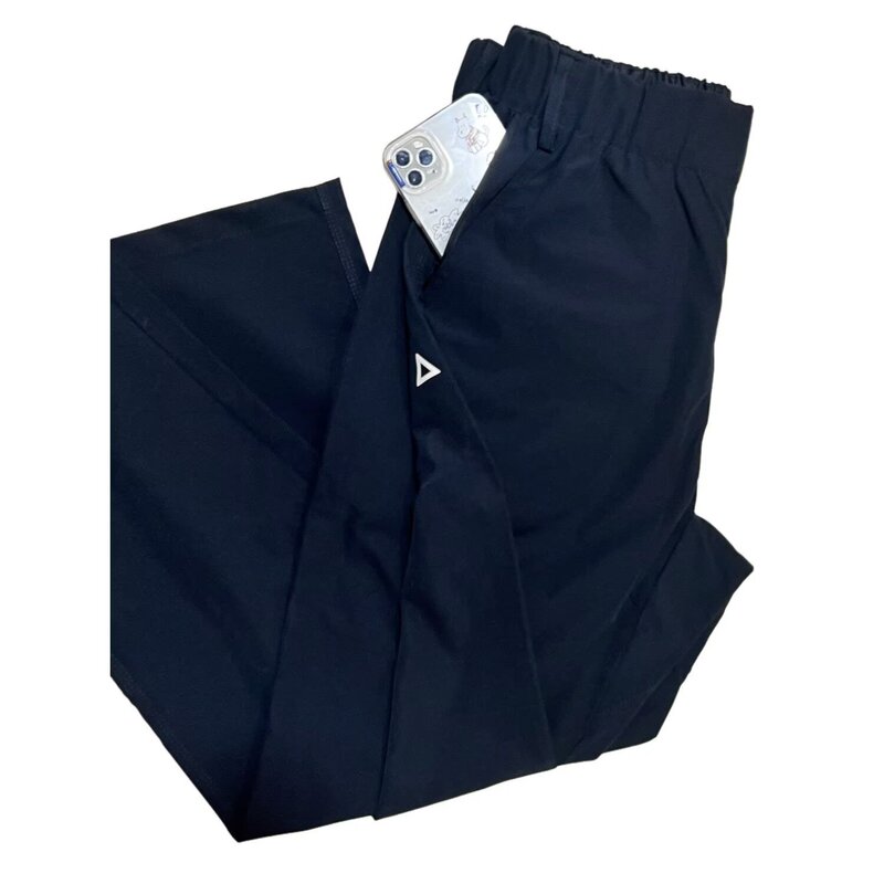 2026 Spring and Autumn Fashion Korean Style Trendy Youth Versatile Loose Fit Sporty Draped Wide-Leg Jogger Casual Pants