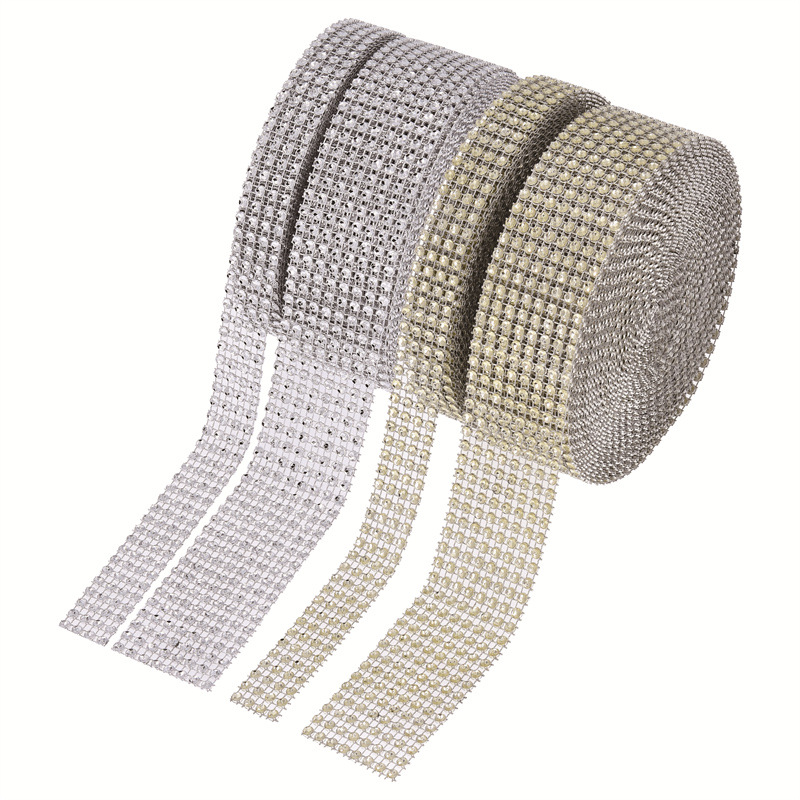 4 filas + 8 filas malla de perforación Amazon oro plata hueco línea taladro partido decoración vacío galvanoplastia fila taladro en stock 10Y